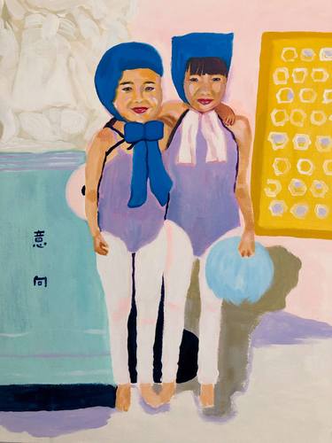 Original Contemporary People Painting by Sandy Chiu