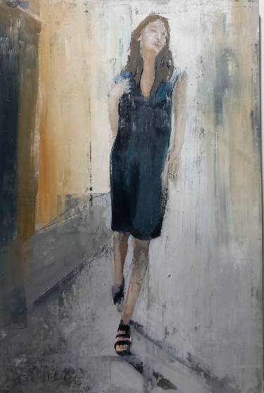 Original Abstract Women Paintings by Claudio Marciano