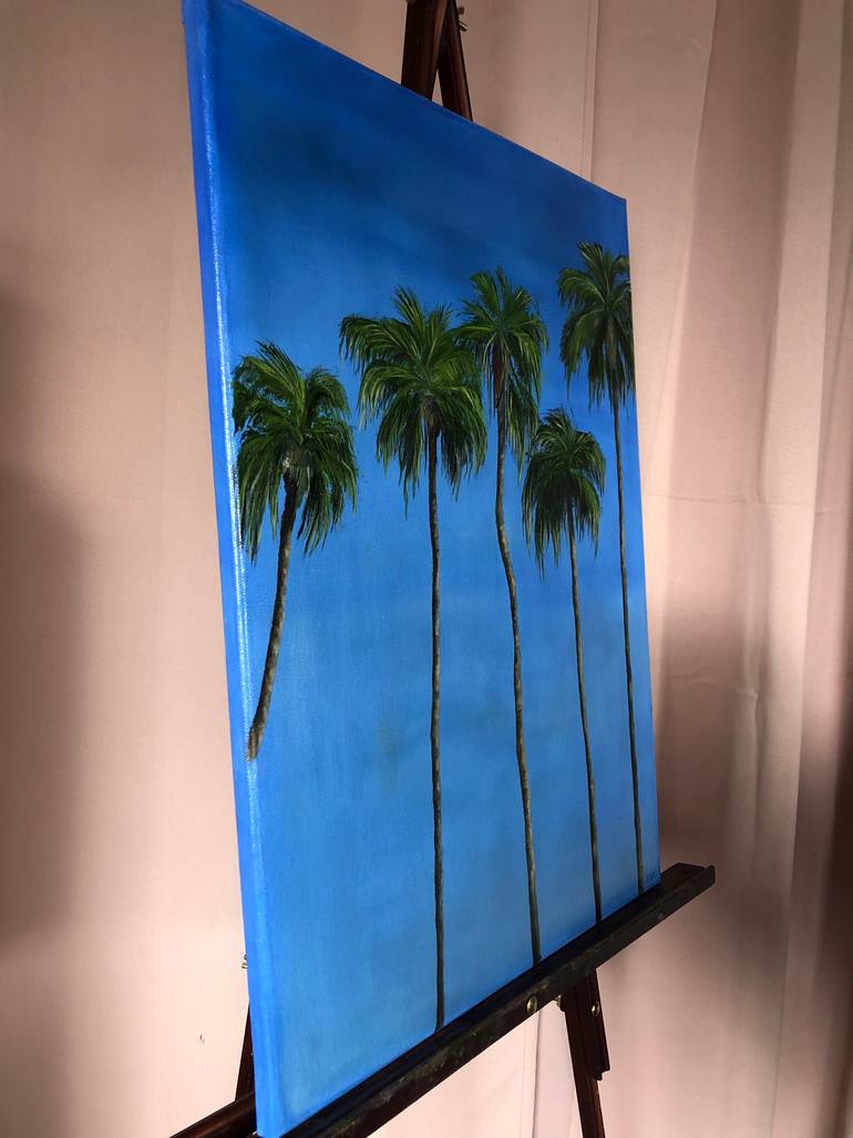 Original Contemporary Landscape Painting by Alevtina Mikhaylova