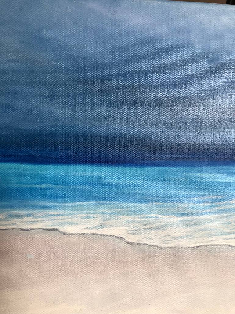 Original Contemporary Beach Painting by Alevtina Mikhaylova