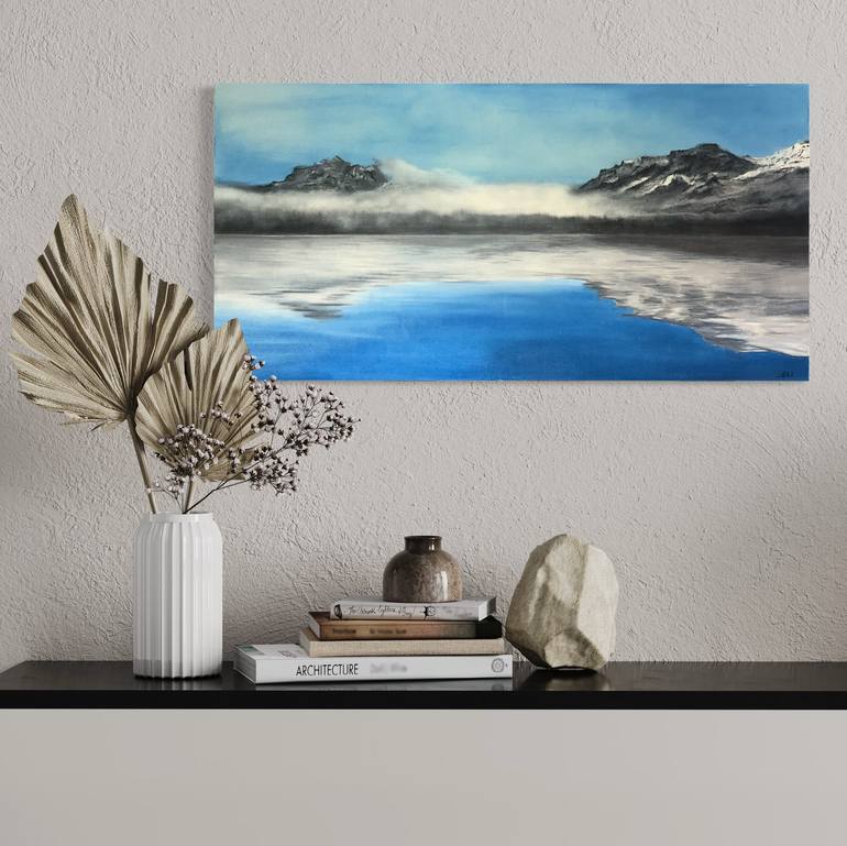 Original Contemporary Water Painting by Alevtina Mikhaylova