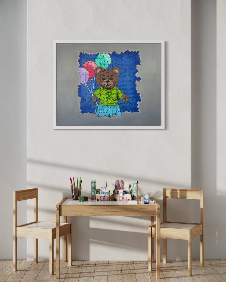 Original Contemporary Abstract Painting by Alevtina Mikhaylova