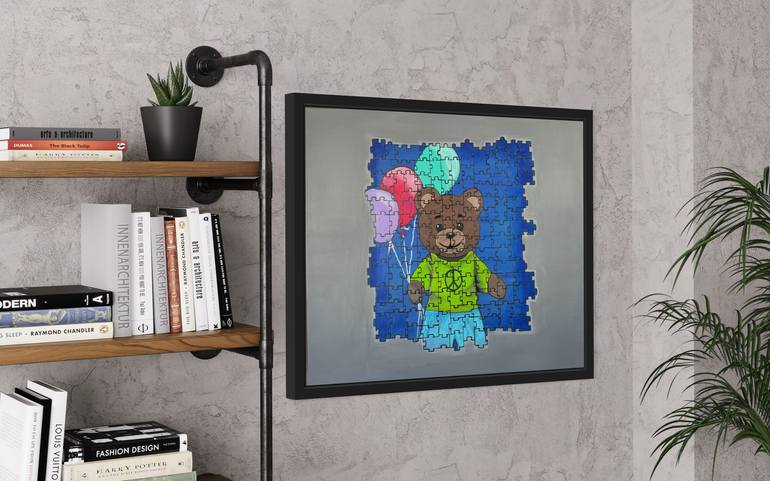 Original Contemporary Abstract Painting by Alevtina Mikhaylova