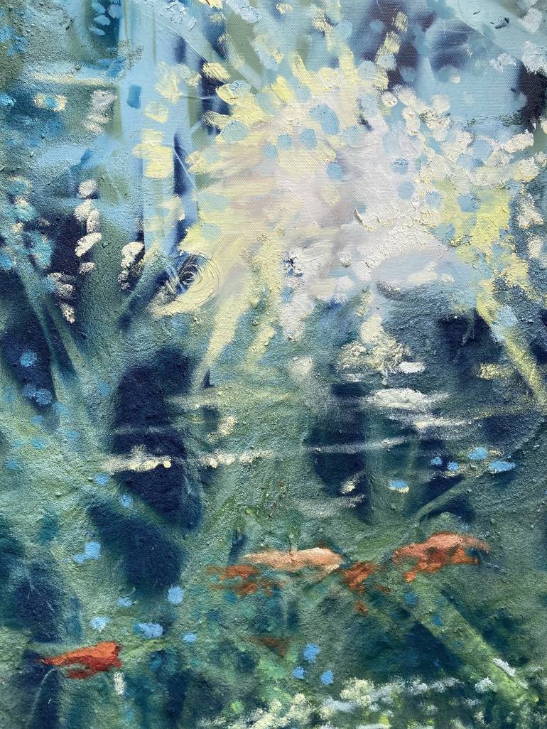 Original Contemporary Water Painting by Elke Meulendijks