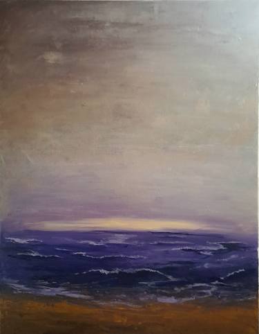 Original Abstract Seascape Paintings by Alessio Mariotto