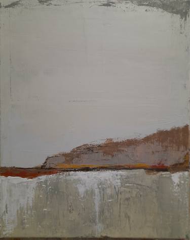 Original Minimalism Landscape Paintings by Alessio Mariotto