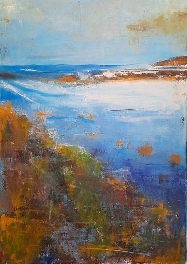 Original Expressionism Seascape Paintings by Alessio Mariotto