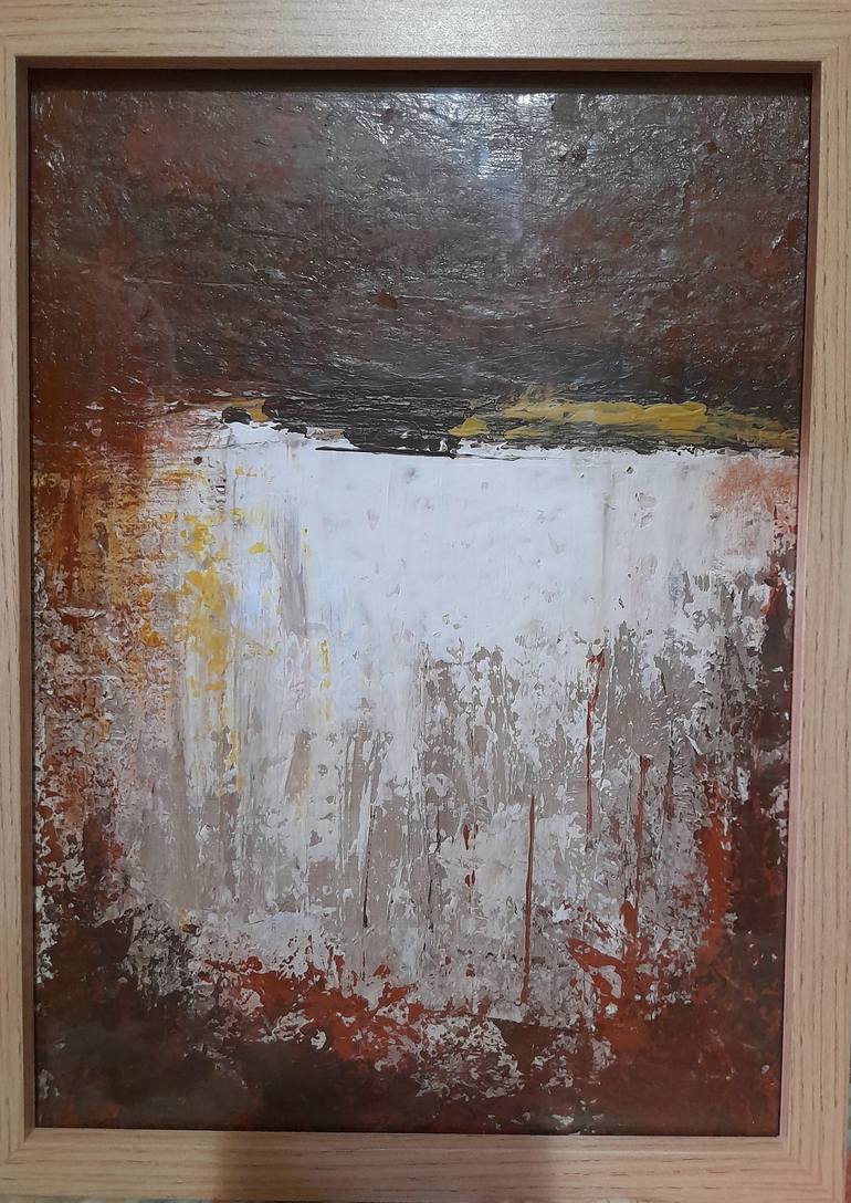 Original Abstract Expressionism Abstract Painting by Alessio Mariotto