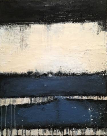 Original Minimalism Abstract Paintings by Alessio Mariotto