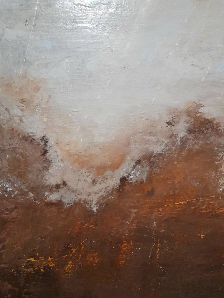 Original Abstract Expressionism Landscape Painting by Alessio Mariotto