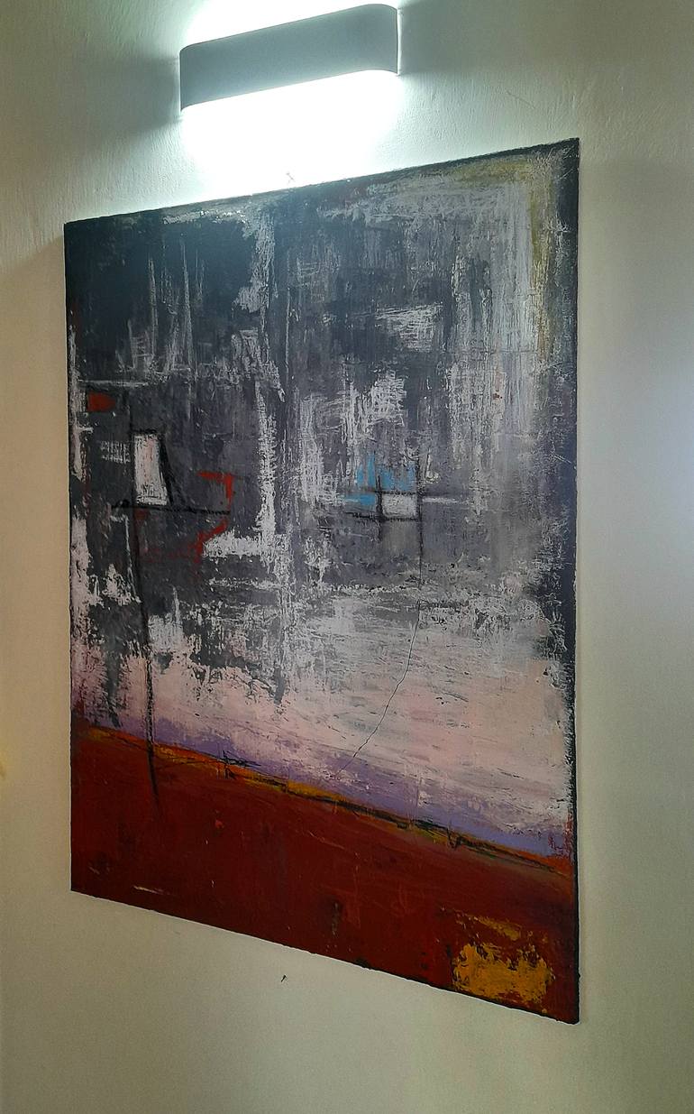 Original Abstract Expressionism Abstract Painting by Alessio Mariotto