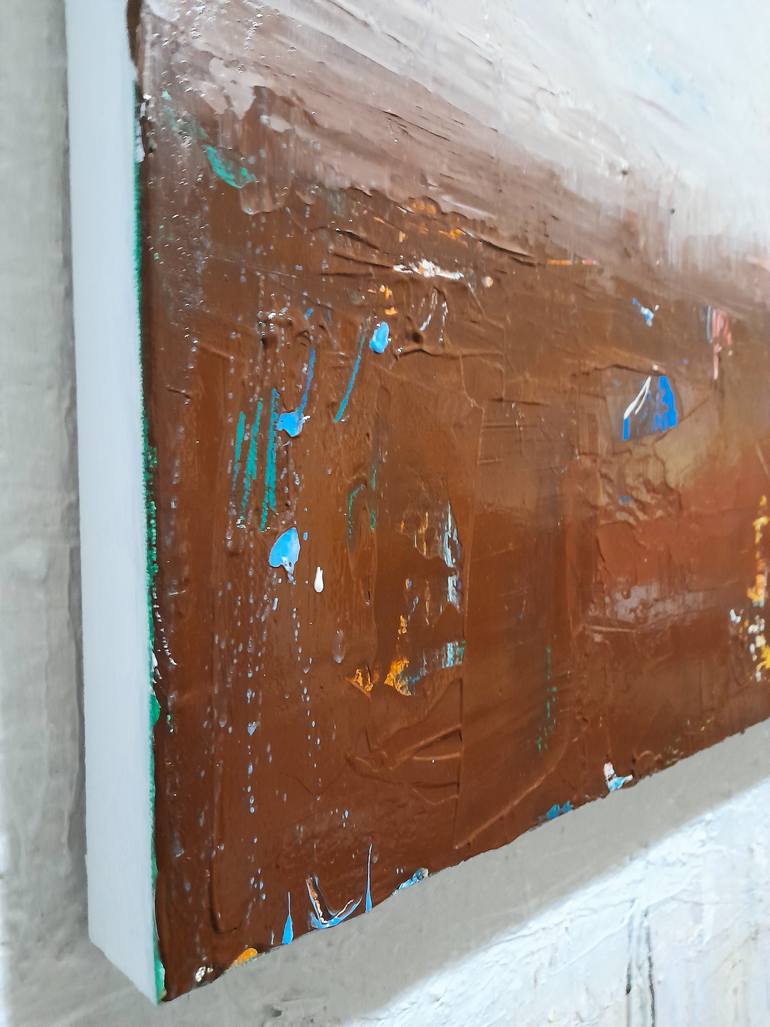 Original Color Field Painting Abstract Painting by Alessio Mariotto