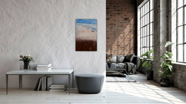 Original Color Field Painting Abstract Painting by Alessio Mariotto