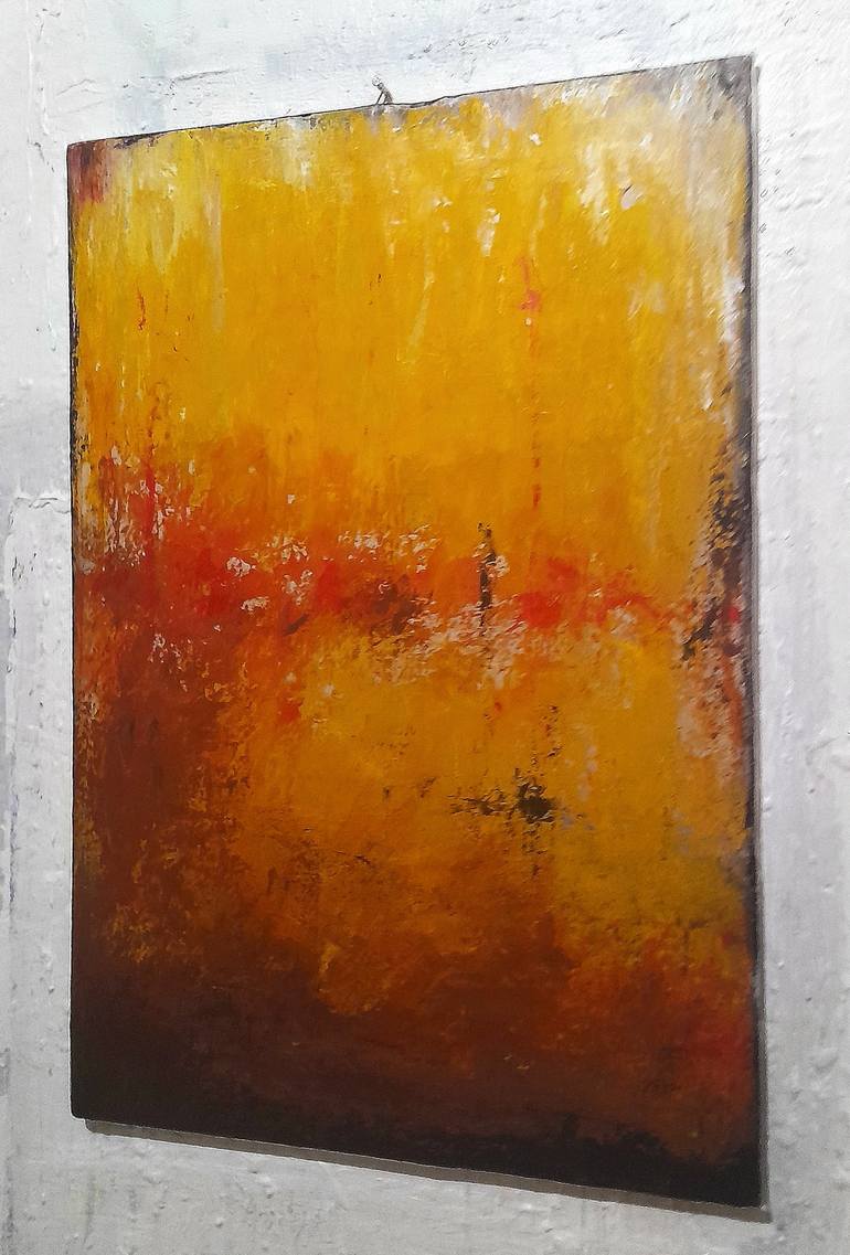 Original Abstract Expressionism Abstract Painting by Alessio Mariotto