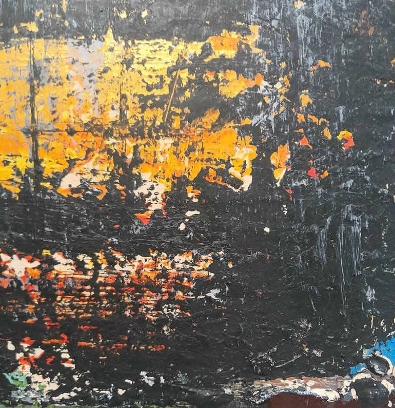 Original Abstract Nature Painting by Alessio Mariotto