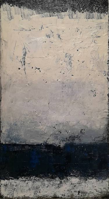 Original Abstract Language Paintings by Alessio Mariotto