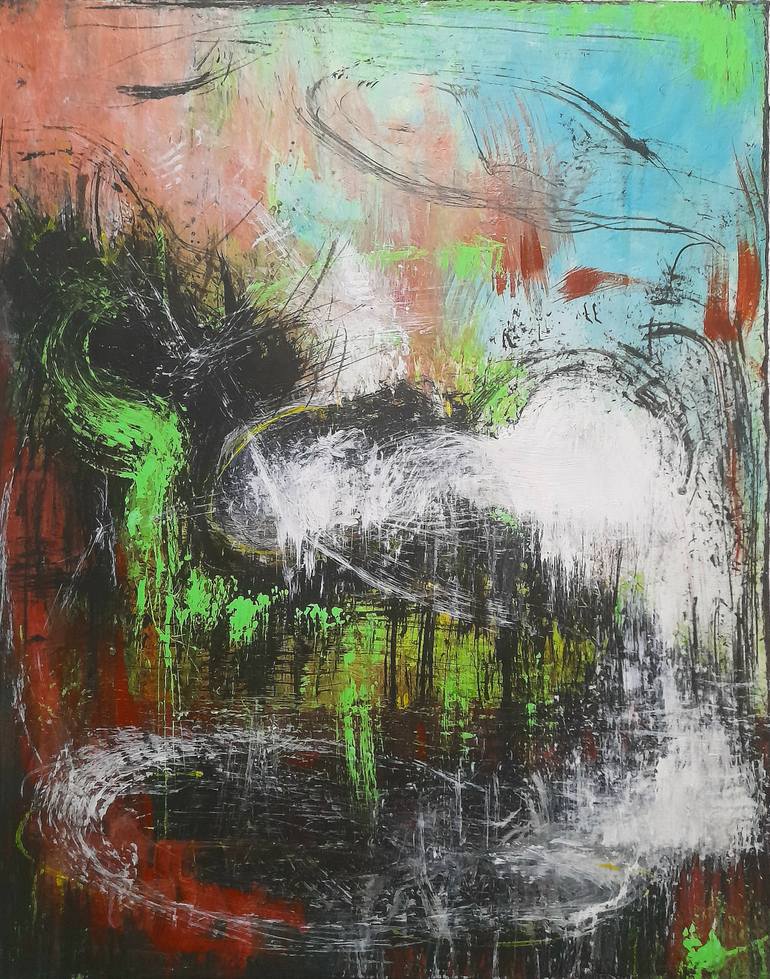 my様 Emotions in colors Painting by Alessio Mariotto | Saatchi Art