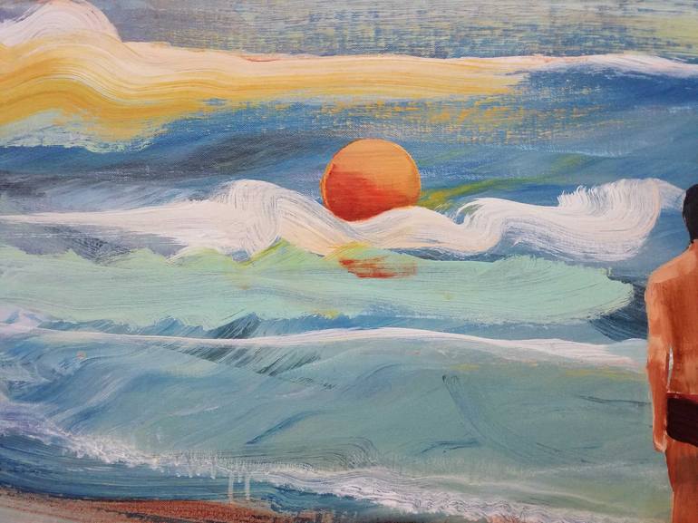Original Seascape Painting by Ronald Versloot