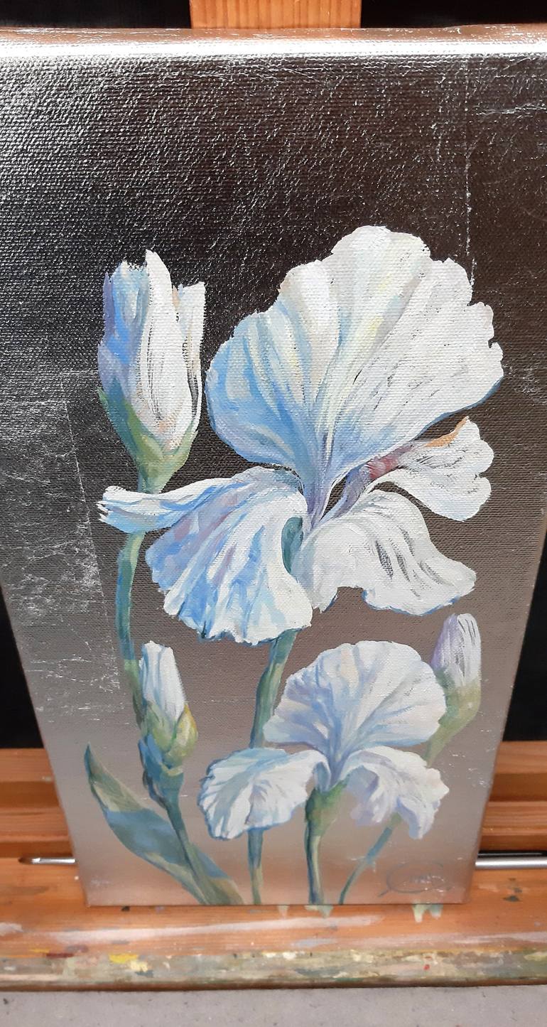 Original Floral Painting by Michael Michajlov