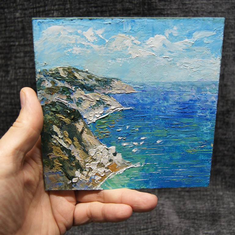 Original Seascape Painting by Michael Michajlov