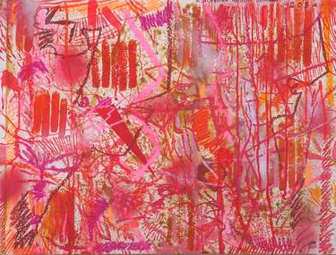 Original Contemporary Abstract Painting by Franz Stanislaus Mrkvicka