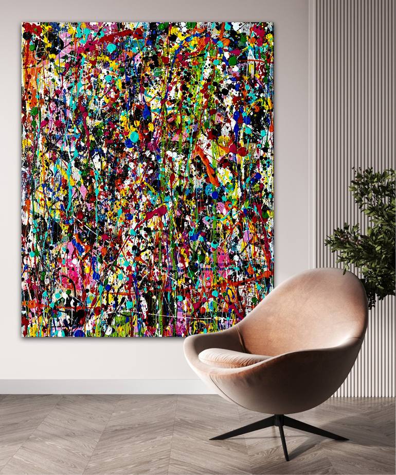 Original Abstract Painting by Dani Wilson