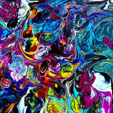 Original Abstract Expressionism Abstract Paintings by Dani Wilson