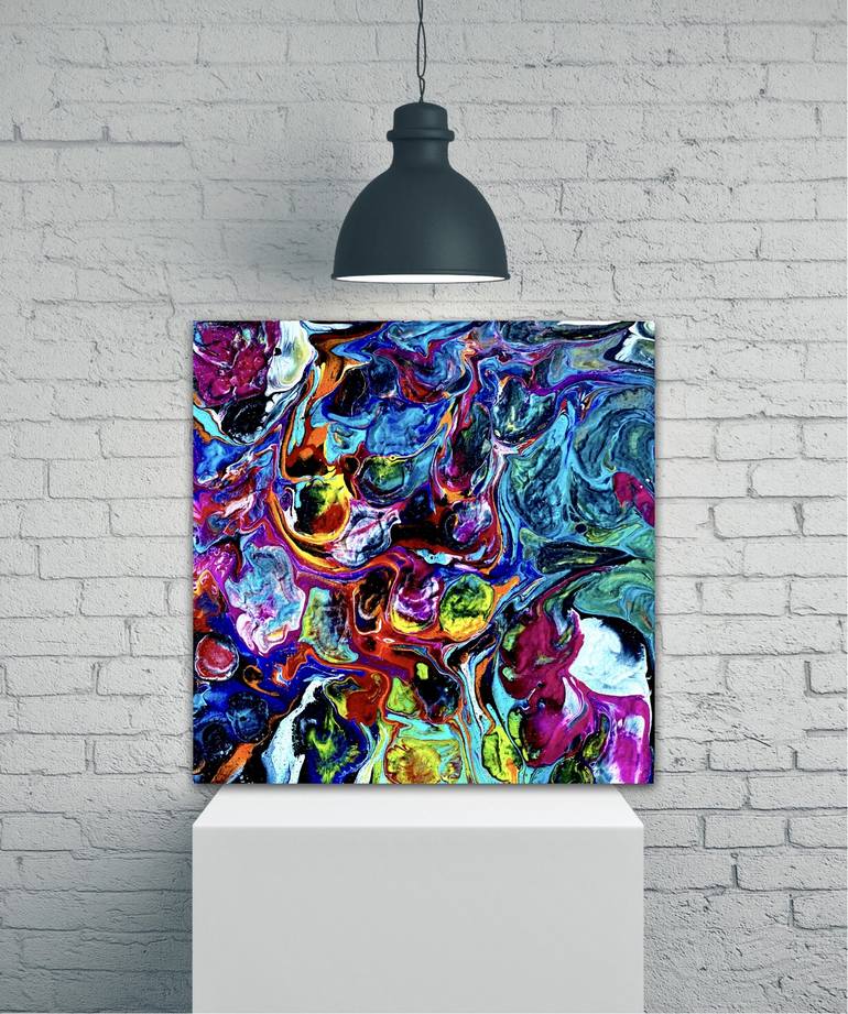 Original Abstract Painting by Dani Wilson