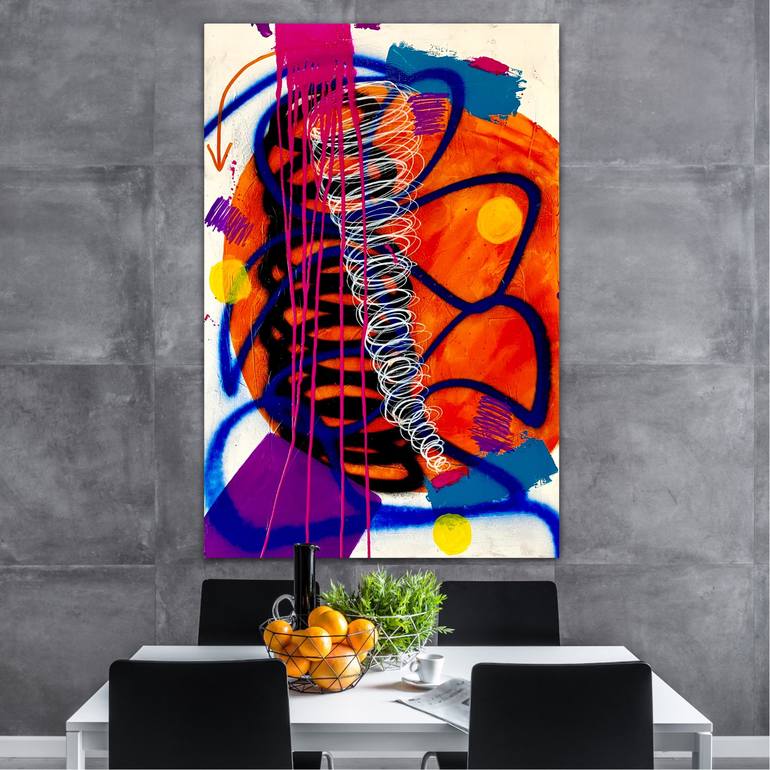 Original Abstract Painting by Dani Wilson