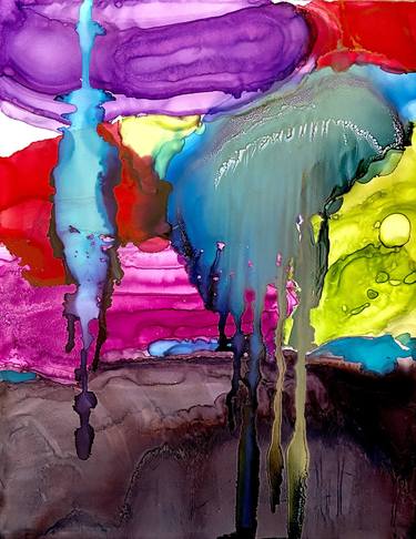 Original Abstract Paintings by Dani Wilson