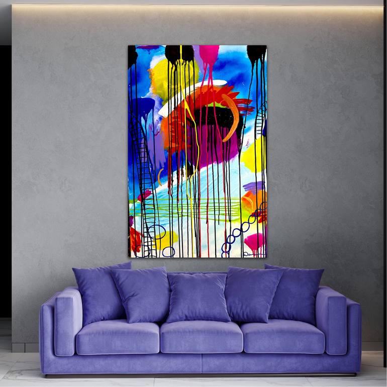 Original Abstract Painting by Dani Wilson