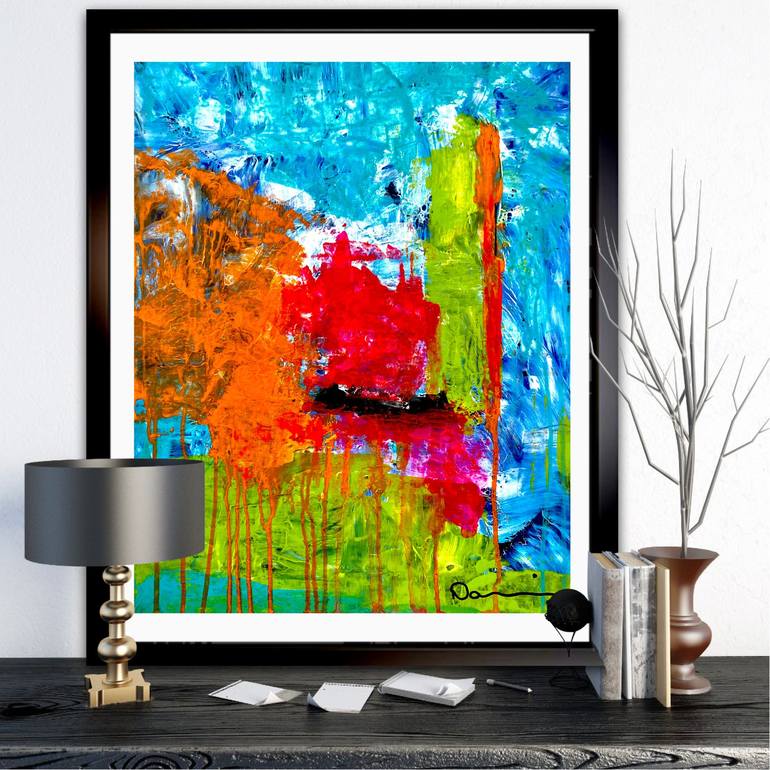 Original Abstract Painting by Dani Wilson