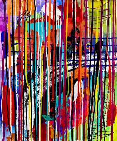 Original Abstract Expressionism Abstract Paintings by Dani Wilson