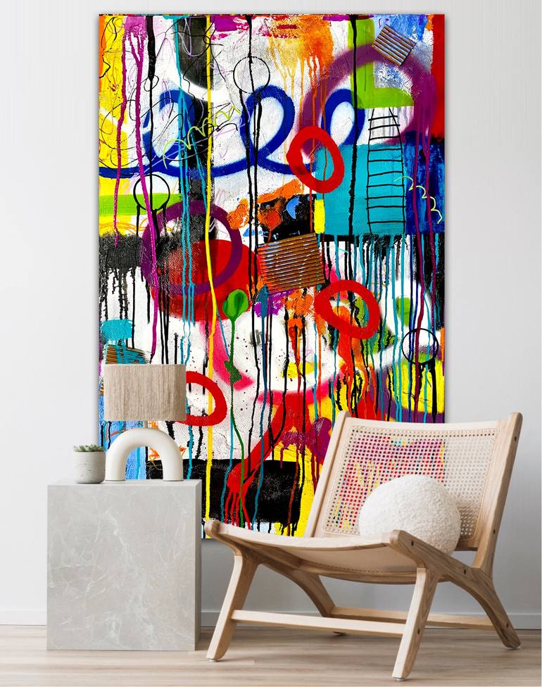 Original Abstract Painting by Dani Wilson