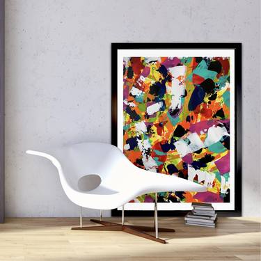 Original Abstract Expressionism Abstract Paintings by Dani Wilson