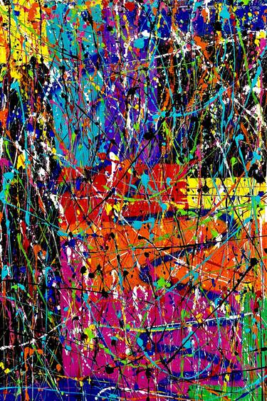 Original Abstract Expressionism Abstract Paintings by Dani Wilson