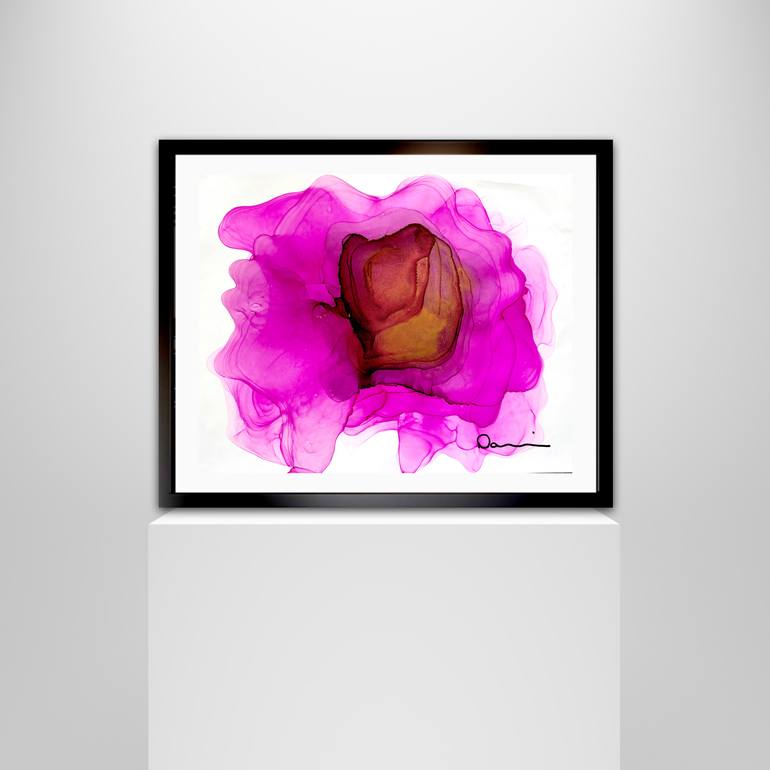 Original Abstract Expressionism Abstract Painting by Dani Wilson