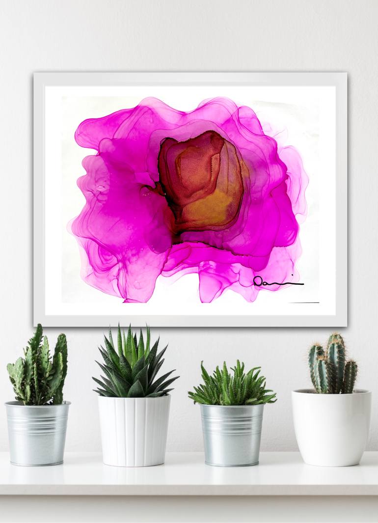Original Abstract Expressionism Abstract Painting by Dani Wilson