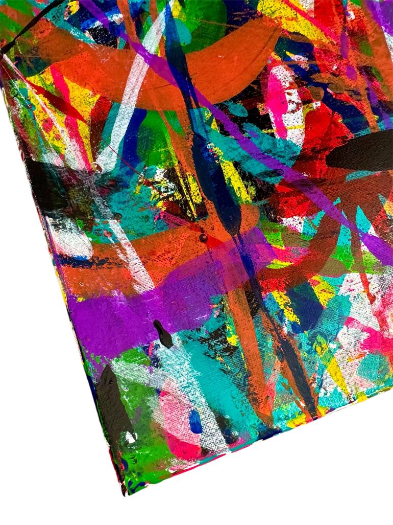 Original Abstract Expressionism Abstract Painting by Dani Wilson