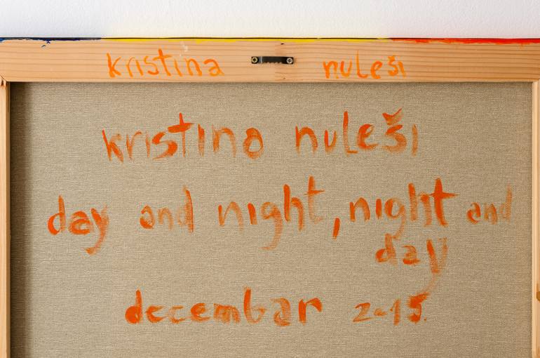 Original Abstract Geometric Painting by Kristina NulešI