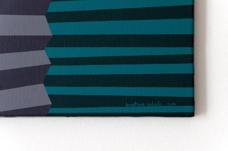 Original Abstract Geometric Painting by Kristina NulešI
