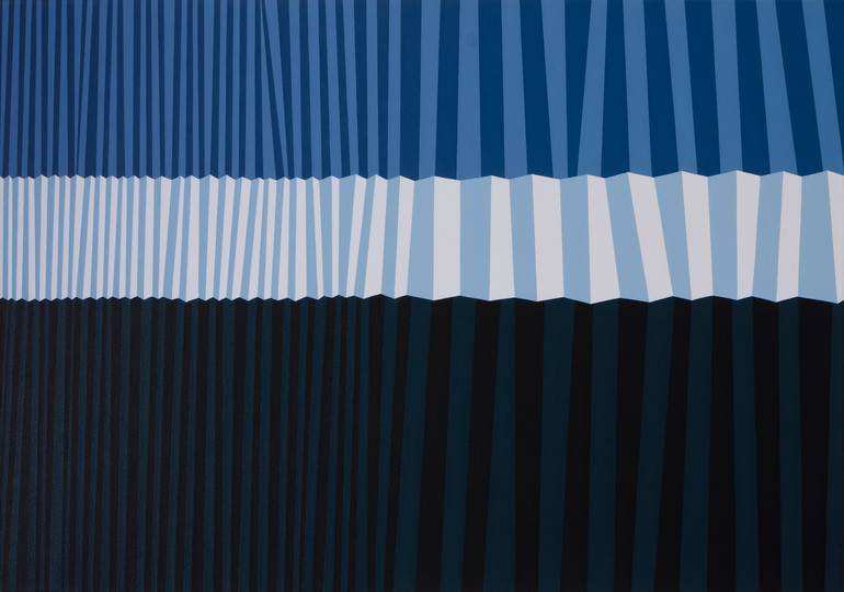 Print of Abstract Geometric Paintings by Kristina NulešI