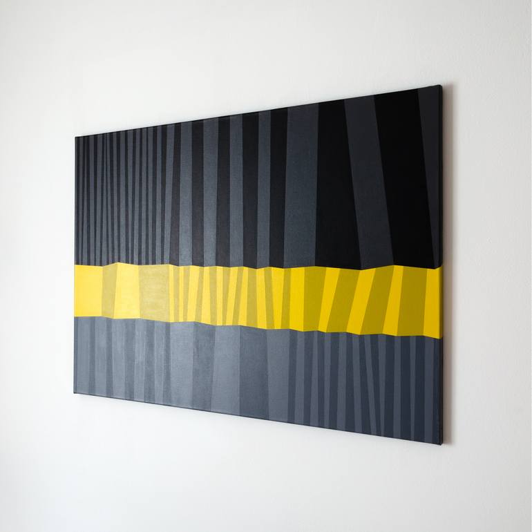 Original Abstract Geometric Painting by Kristina NulešI