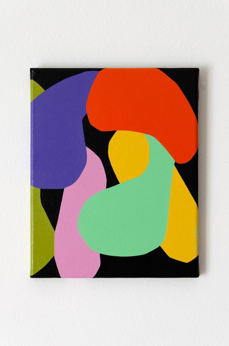 Original Color Field Painting Abstract Painting by Kristina NulešI