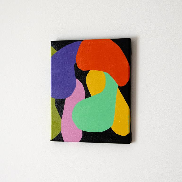 Original Color Field Painting Abstract Painting by Kristina NulešI