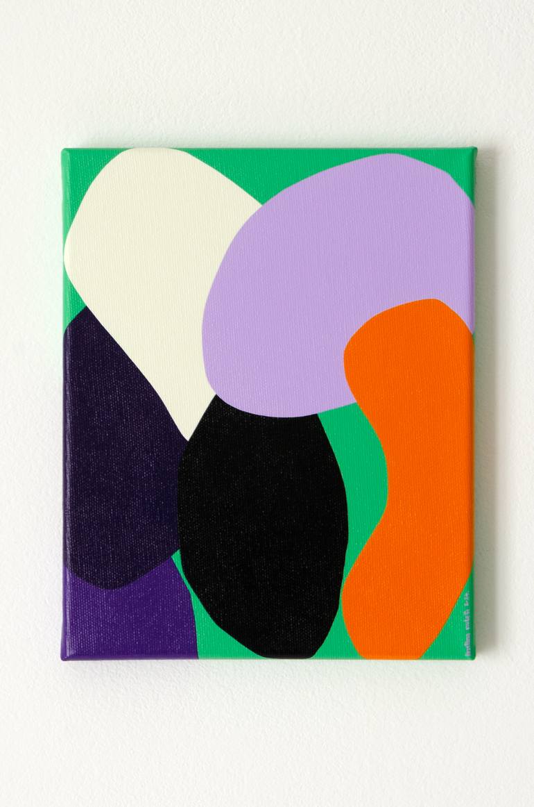 Original Color Field Painting Abstract Painting by Kristina NulešI