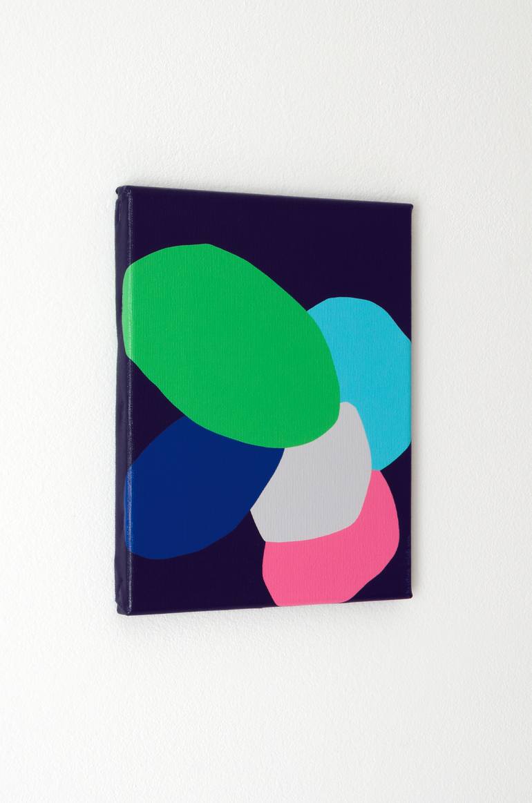 Original Color Field Painting Abstract Painting by Kristina NulešI