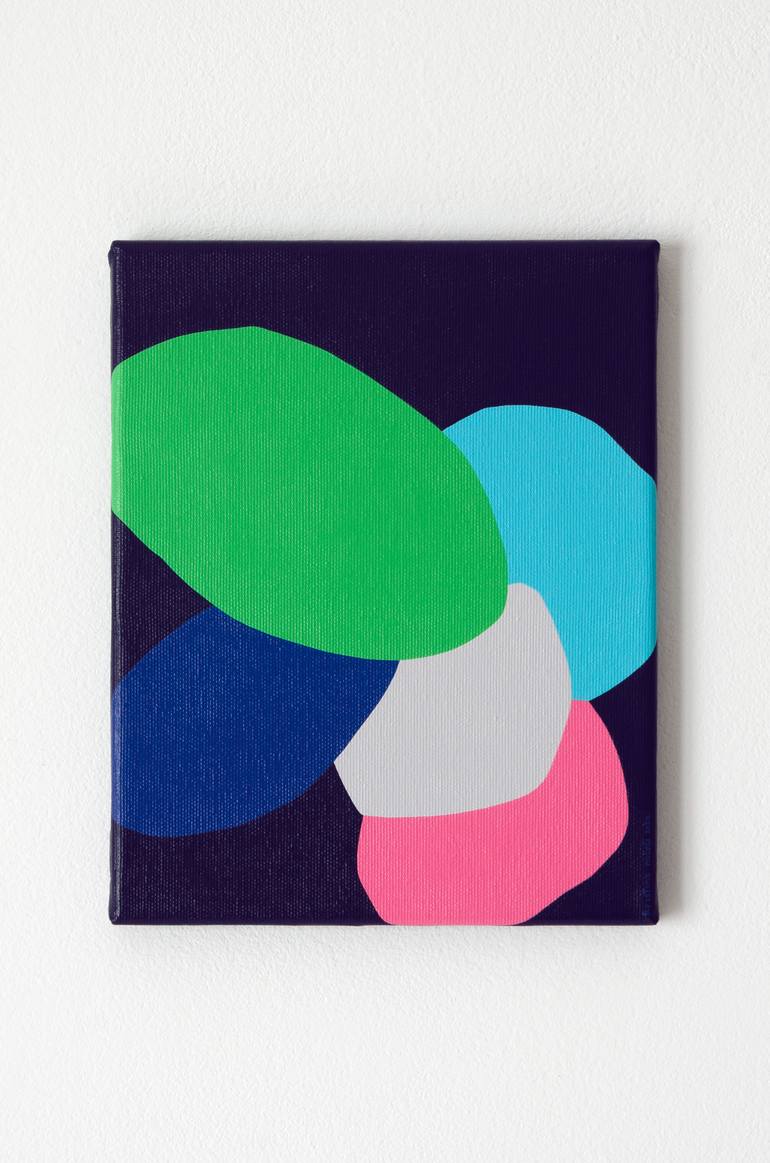 Original Color Field Painting Abstract Painting by Kristina NulešI