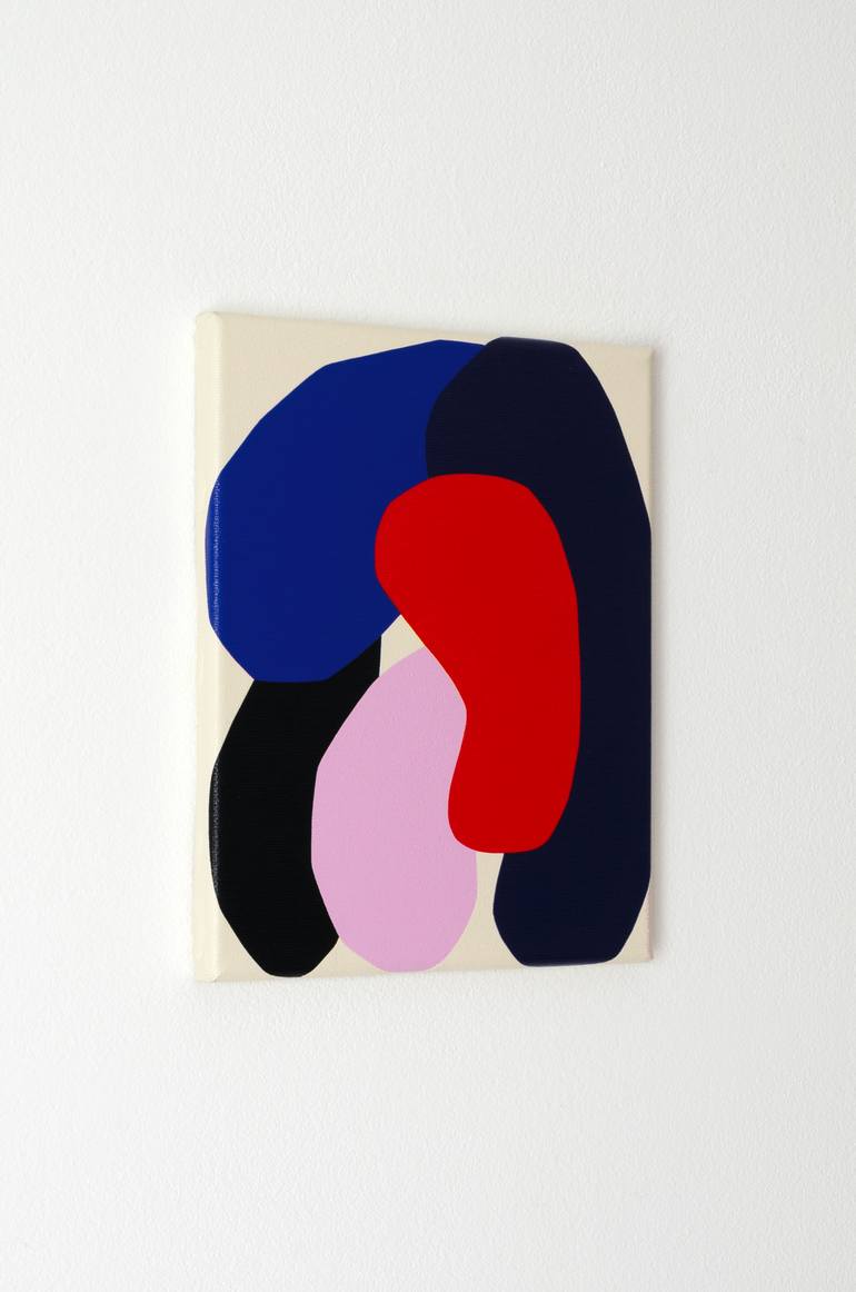 Original Color Field Painting Abstract Painting by Kristina NulešI