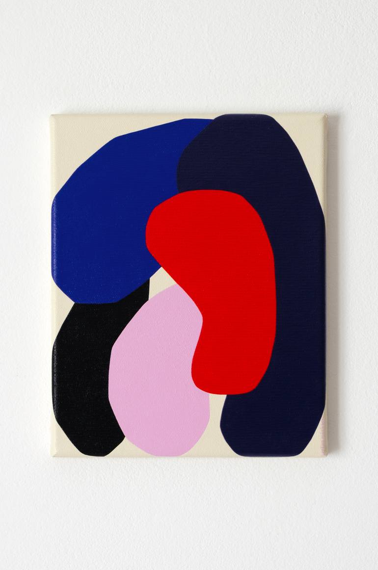 Original Color Field Painting Abstract Painting by Kristina NulešI